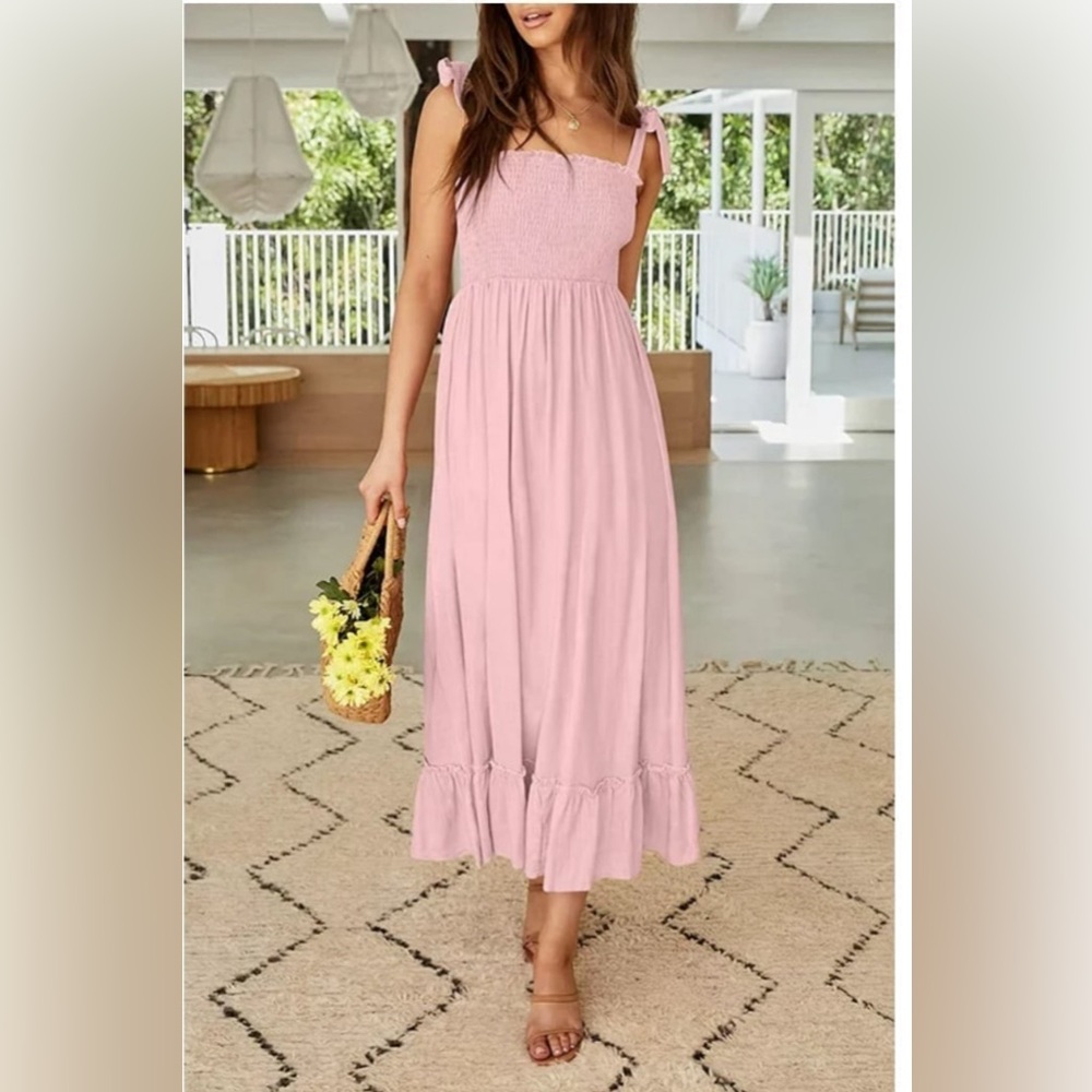 Bohemian Pink Dress